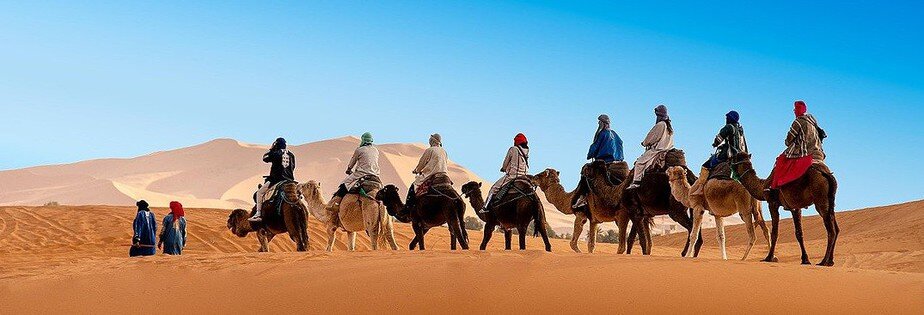 Erg Chegaga Erg Chigaga zandduinen Marokko