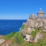 La Rock Goyon or Fort La Latte in Brittany, France