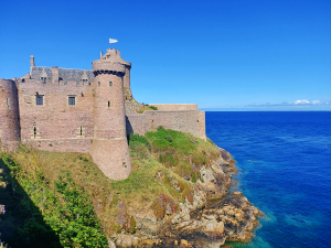 La Rock Goyon or Fort La Latte in Brittany, France