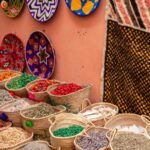 Common spices used in Moroccan cuisine