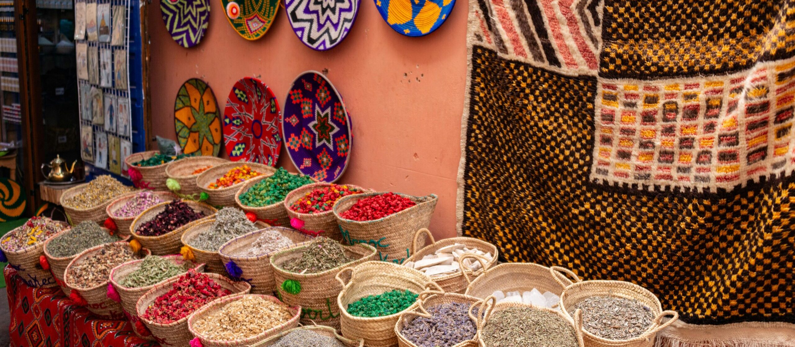 Common spices used in Moroccan cuisine