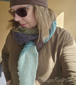 DesignKatrina i Zero waste shawl 