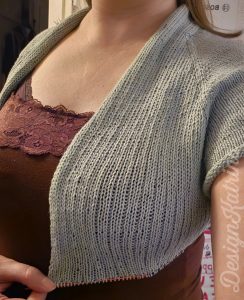 Rauin Cardigan knitted by DesignKatrina. 