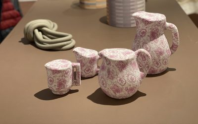 Keramik som tekstil på tekstil som keramik