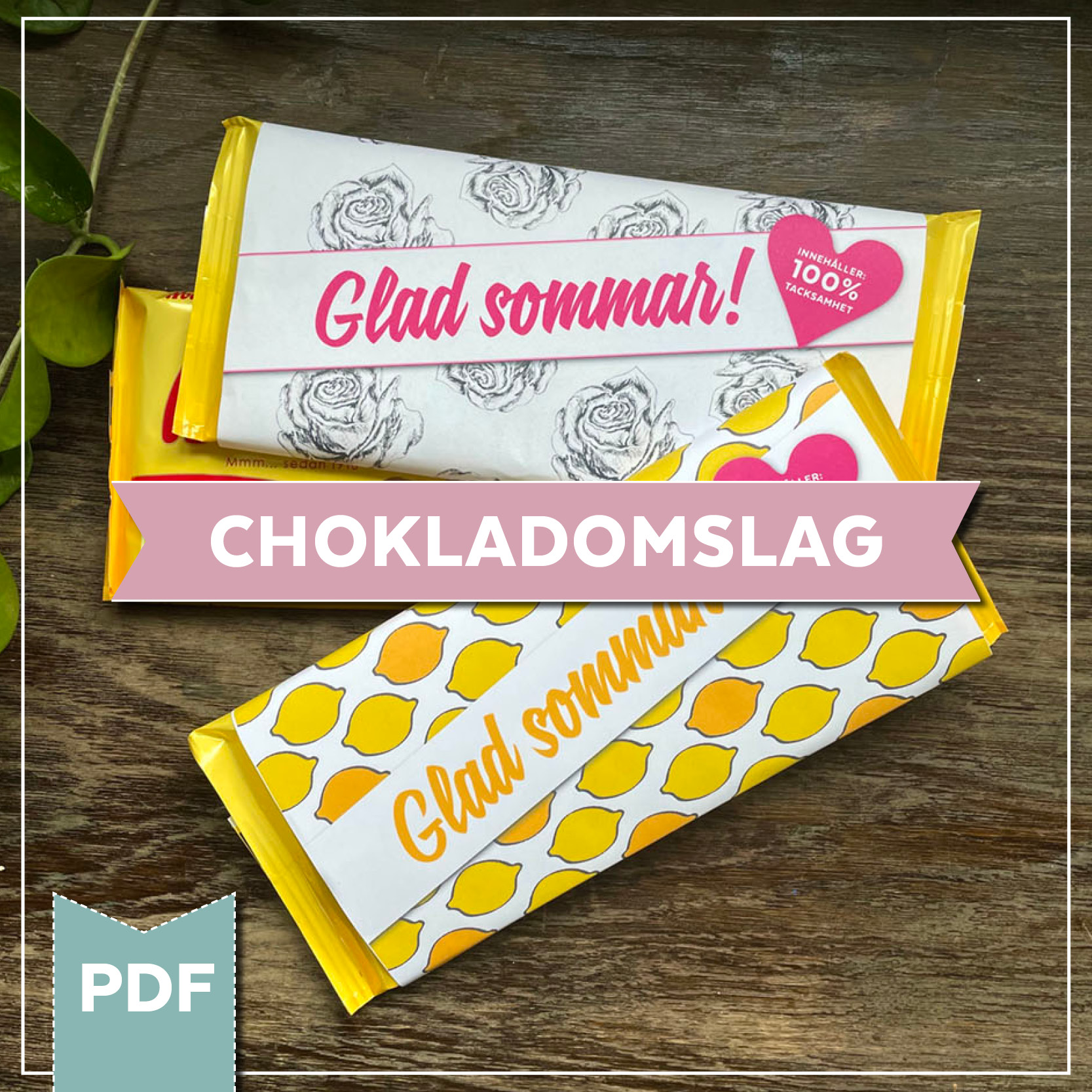 Chokladomslag Designprints