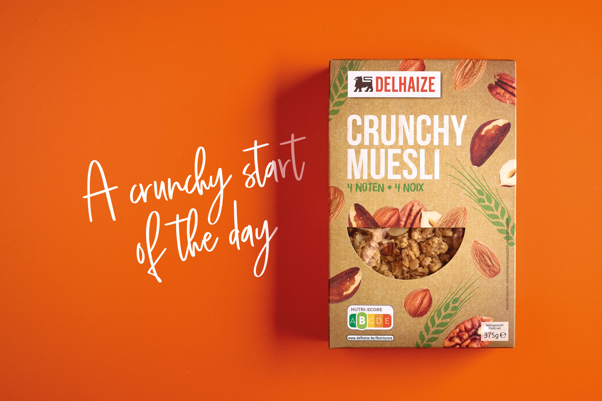 Delhaize Crunchy Muesli Packaging