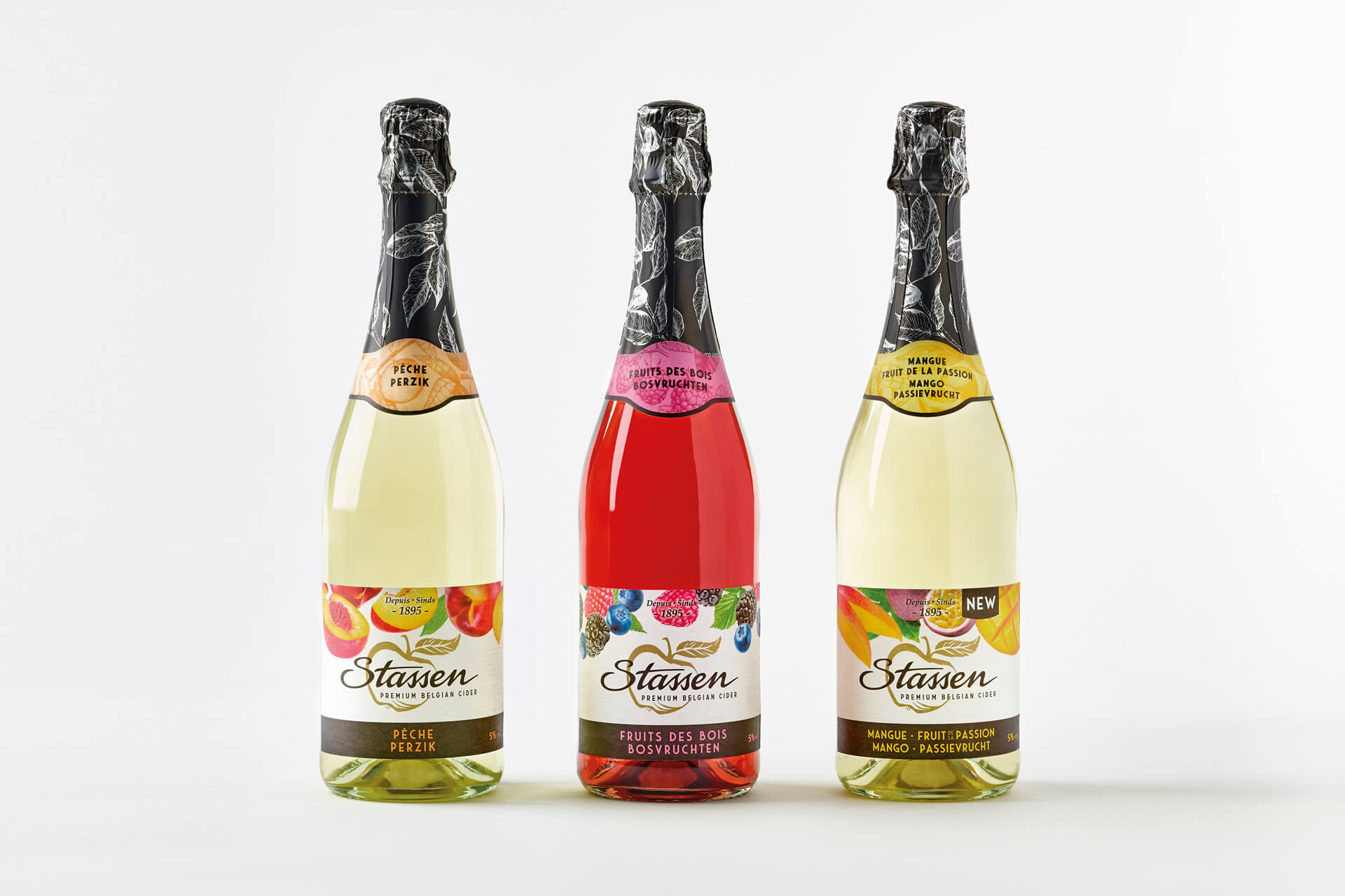 Fresh design by DesignRepublic for Stassen - Stassen Fruit Cider Packaging