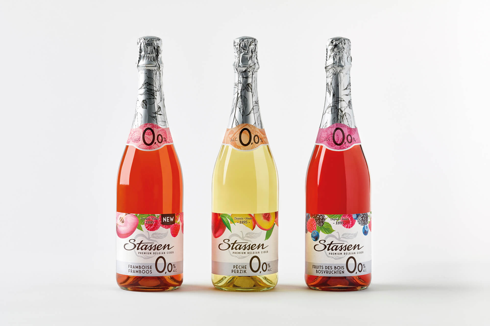 Fresh design by DesignRepublic for Stassen - Stassen Fruit Cider Packaging