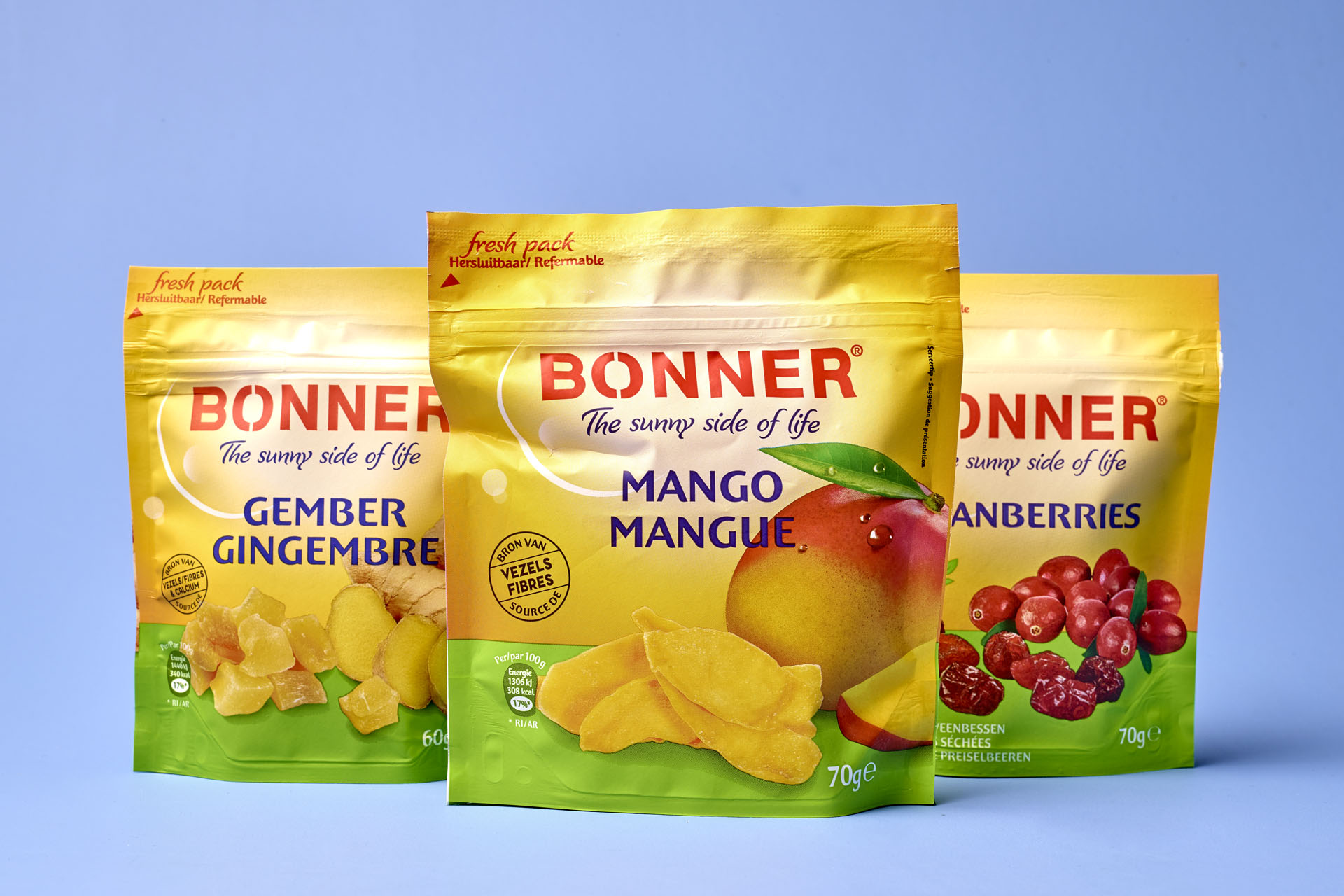 Bonner brand relift by DesignRepublic, branding and packaging design agency Belgium