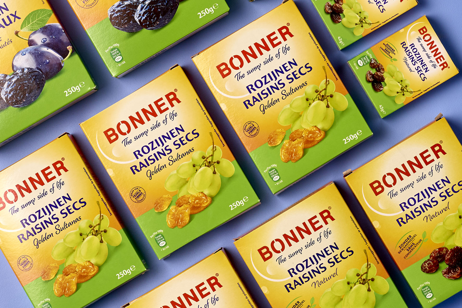 Bonner brand relift by DesignRepublic, branding and packaging design agency Belgium