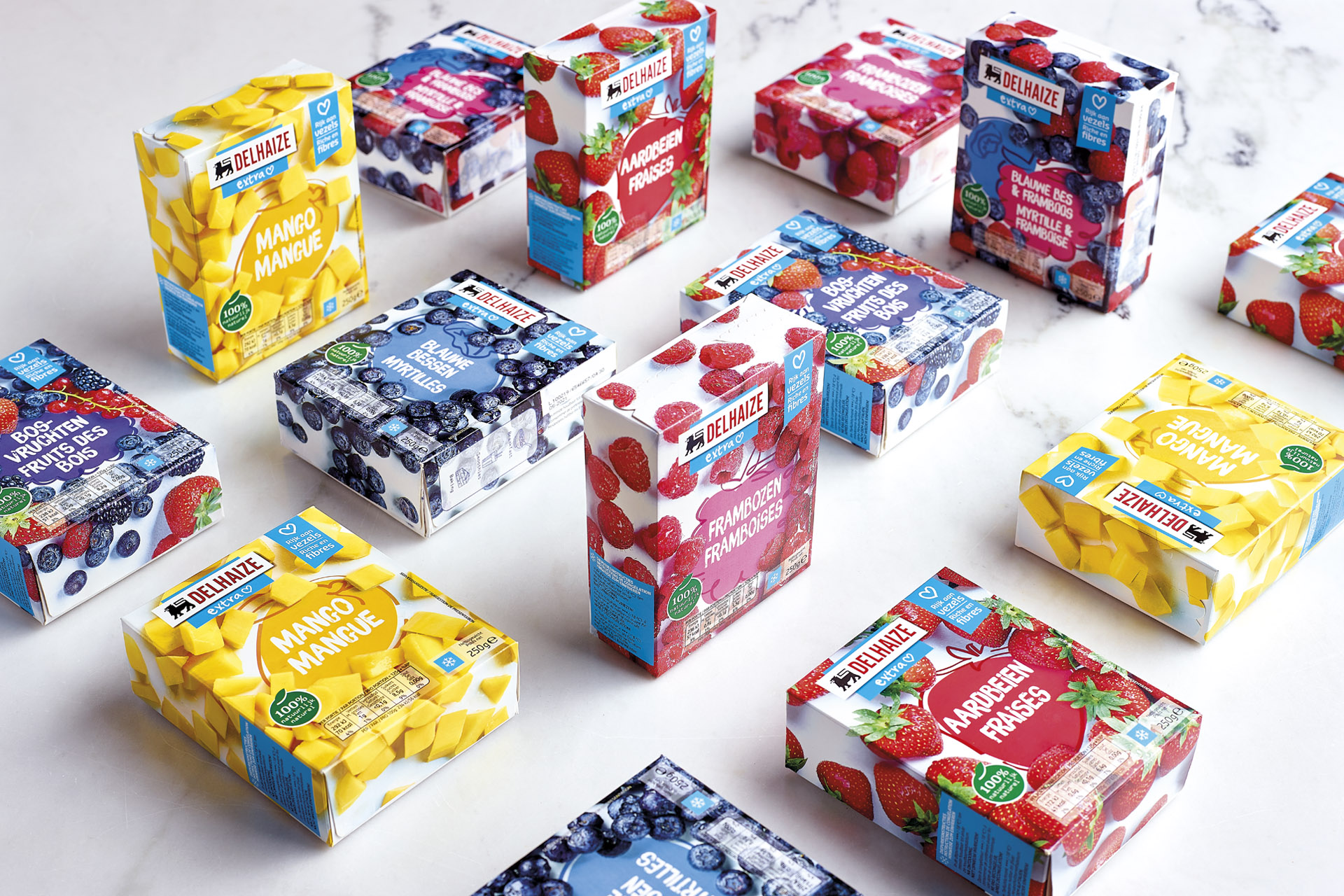 Delhaize Frozen Fruit Branding Packaging Design By Designrepublic