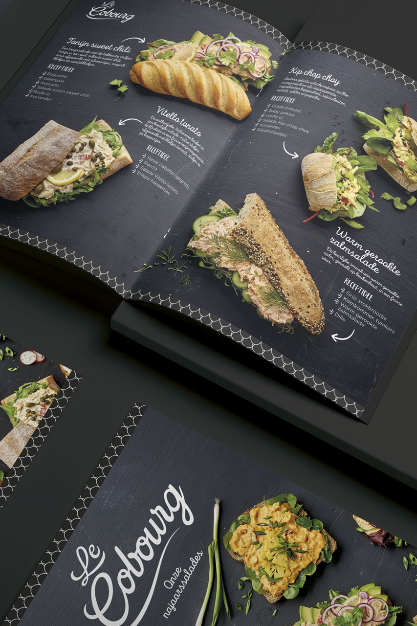 Le cobourg branding & packaging design by DesignRepublic, Belgium