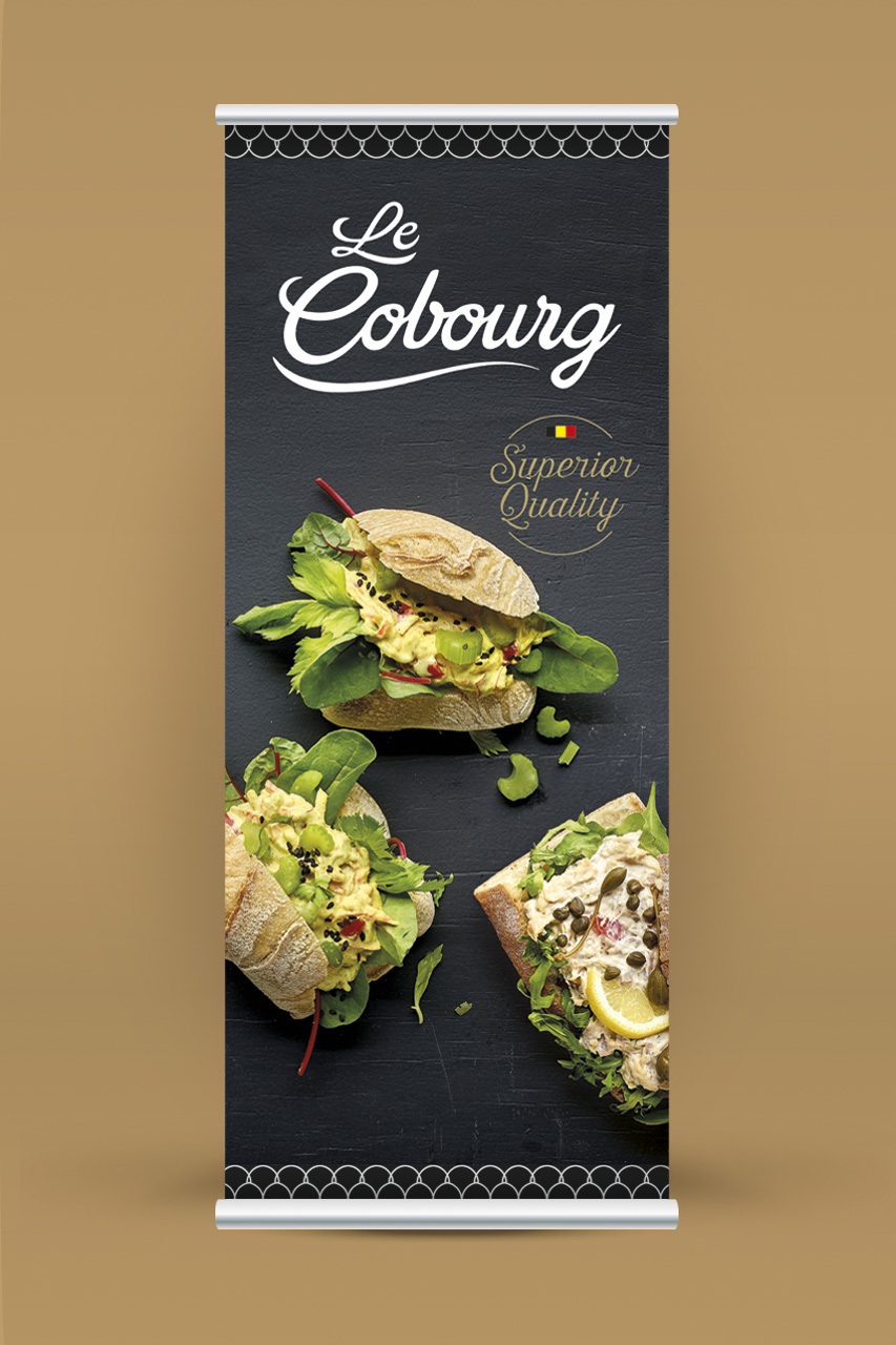 Le cobourg branding & packaging design by DesignRepublic, Belgium