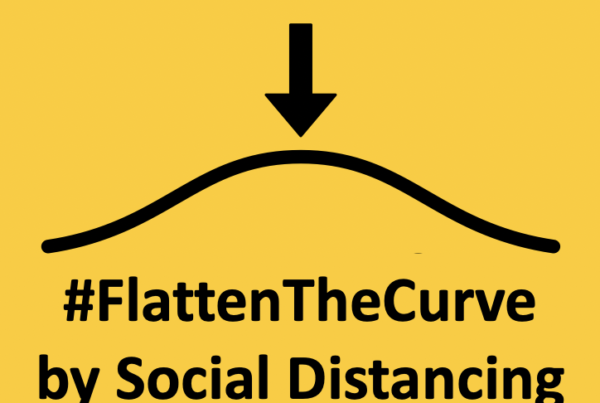 #FlattenTheCurve by Social Distancing to fight the Corona Virus