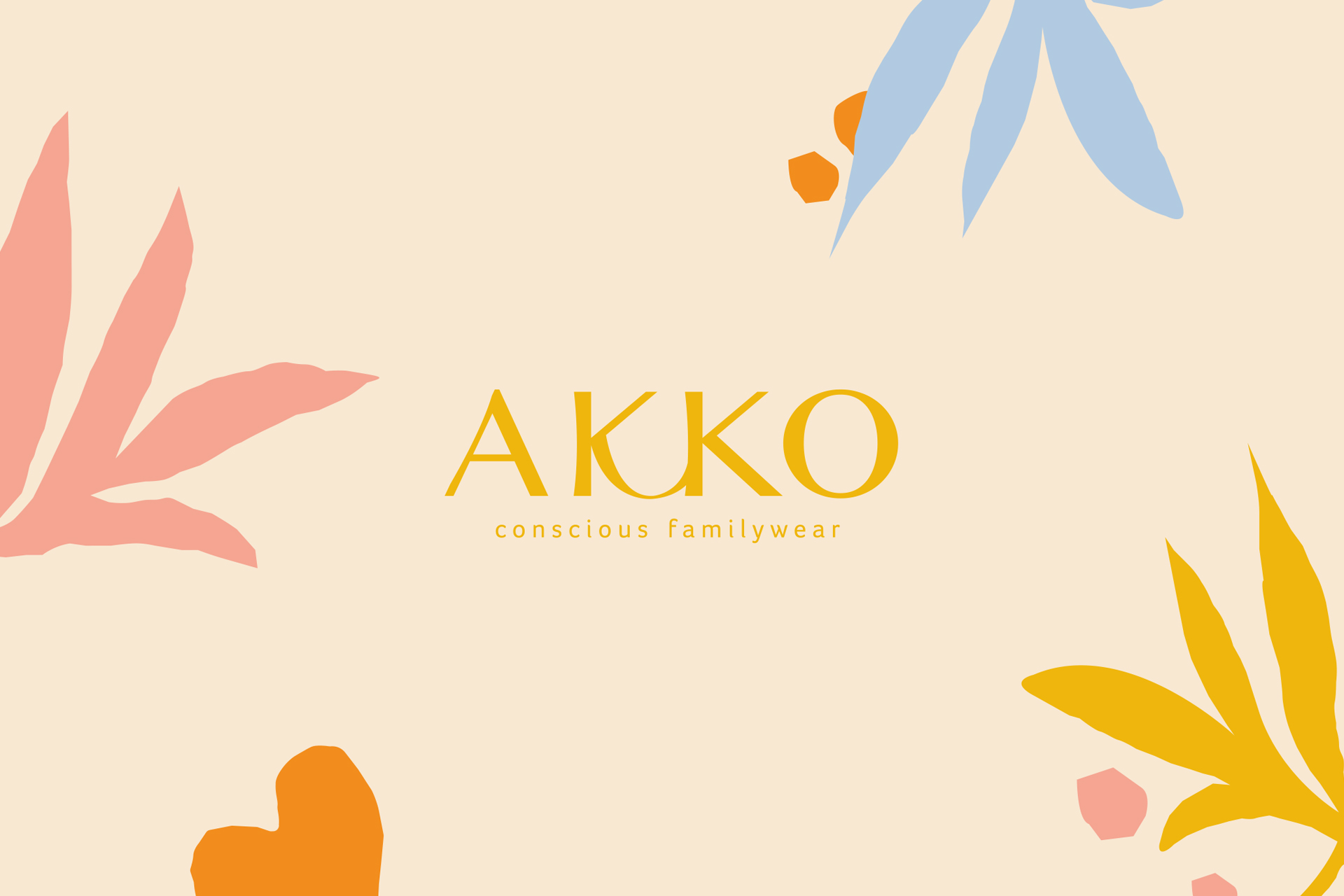 AKKO conscious familywear - pattern