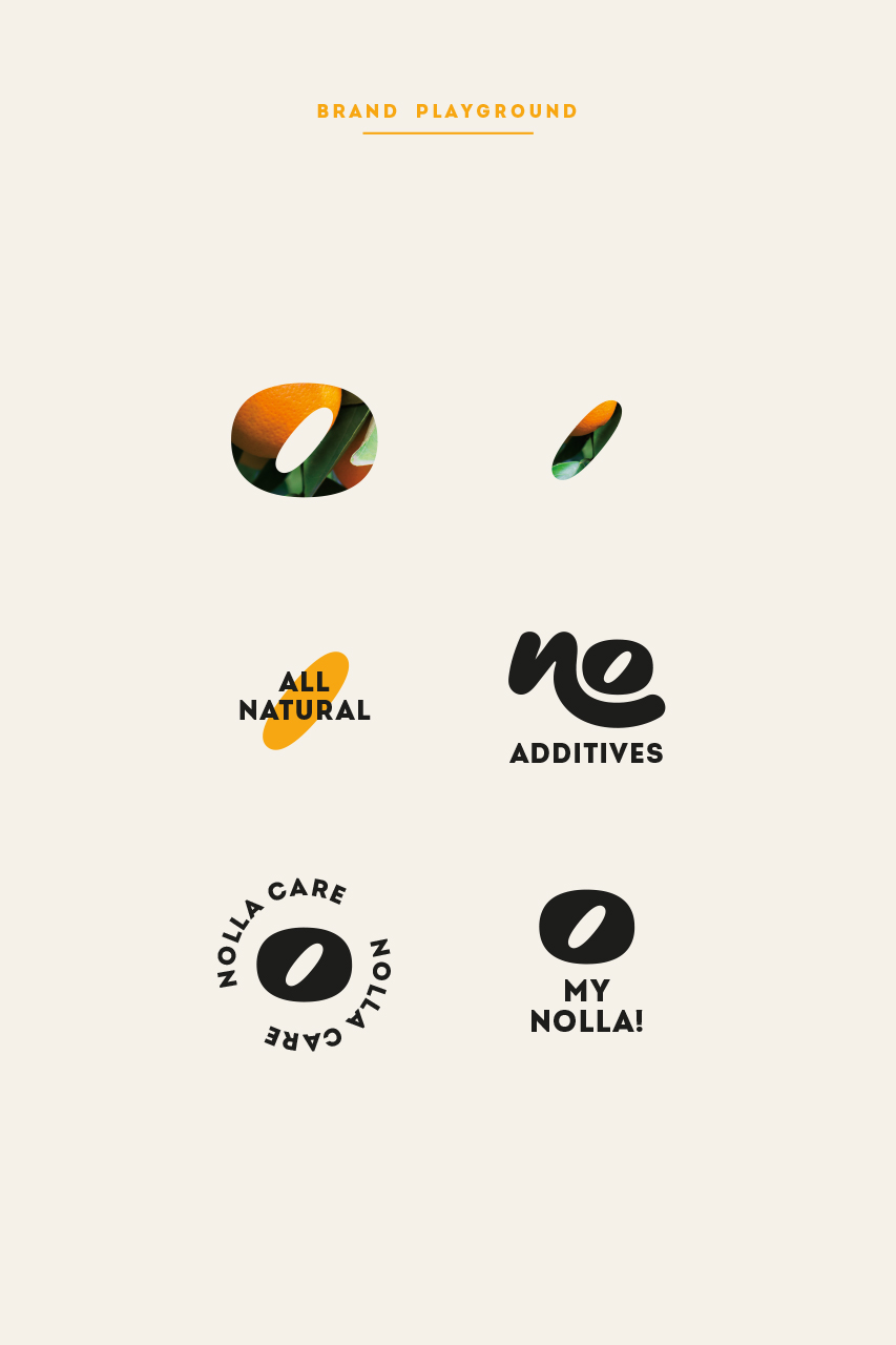 Nolla brand elements