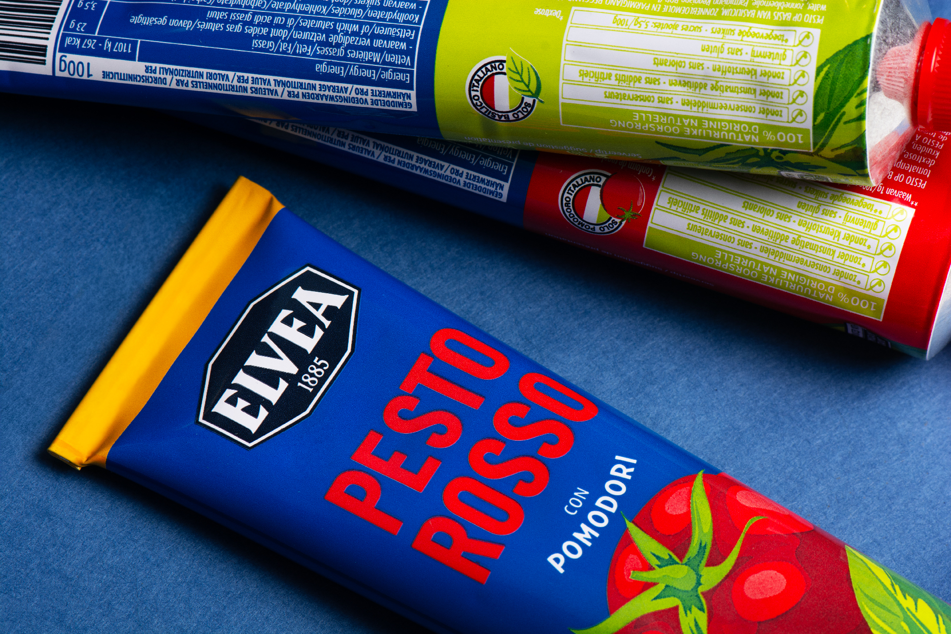 Elvea pesto rosso