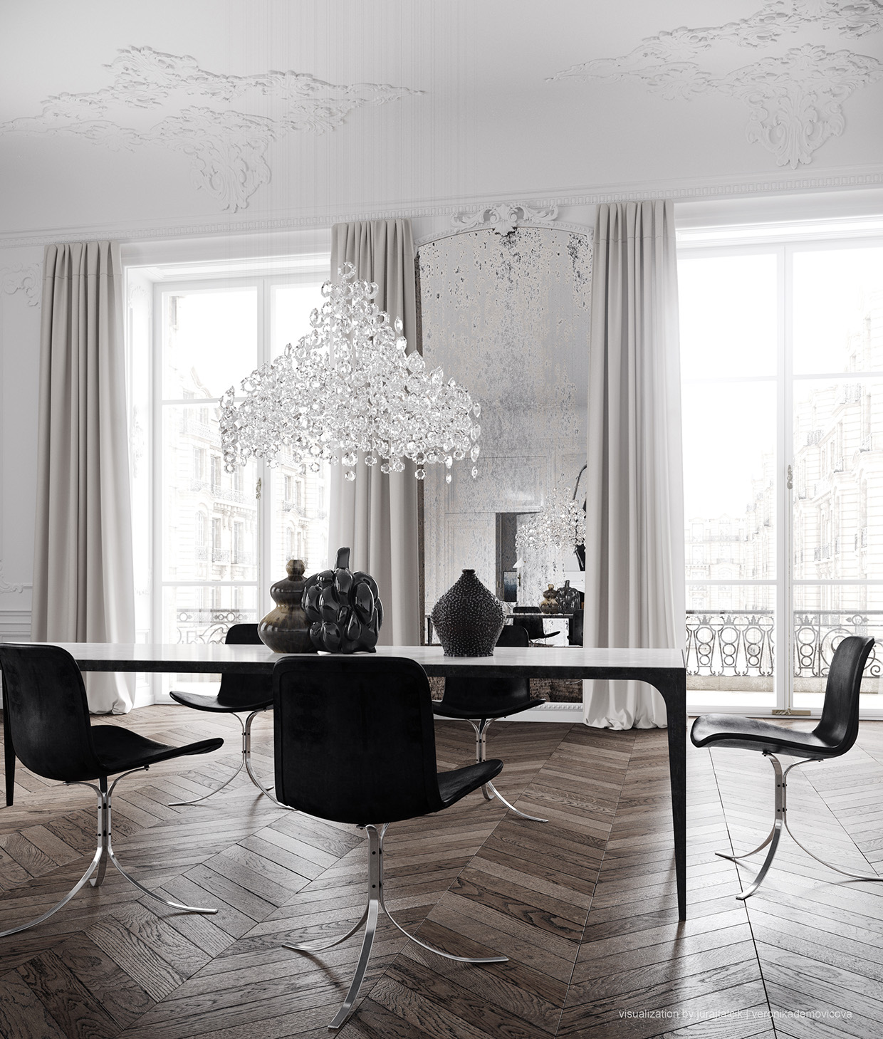 Dream Paris Apartment Interior Design by Jessica Vedel on Designsetter Blogazine