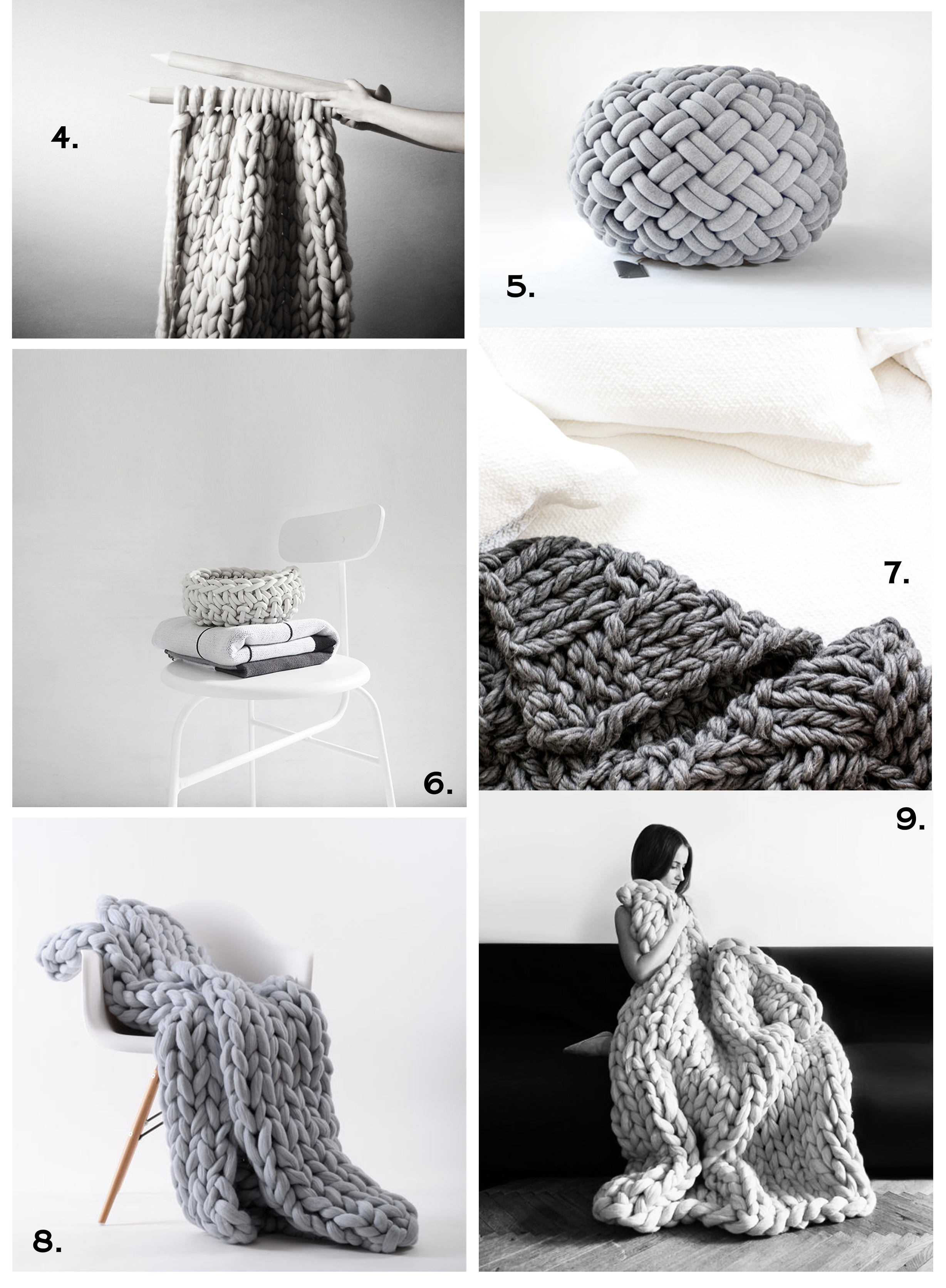 Interior Trend - Chunky Knit