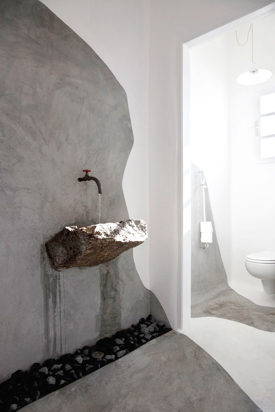 stone washbasins