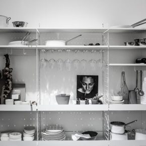 Open Shelves Styling by Lotta Agaton for String at IMM Cologne