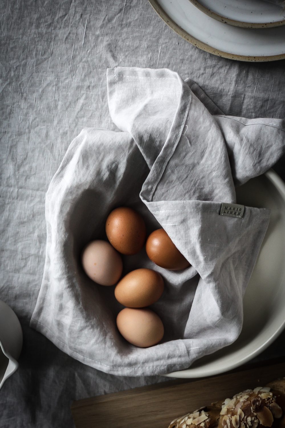 Easter Brunch - celebrating nature and serene minimalism.