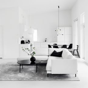 Home Tour #1 Monochrome Minimalist Family Home in Espoo Finland