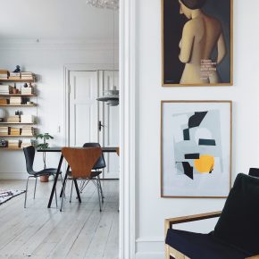 An interior mix of vintage, classic and modern styles – Copenhagen Apartment home tour