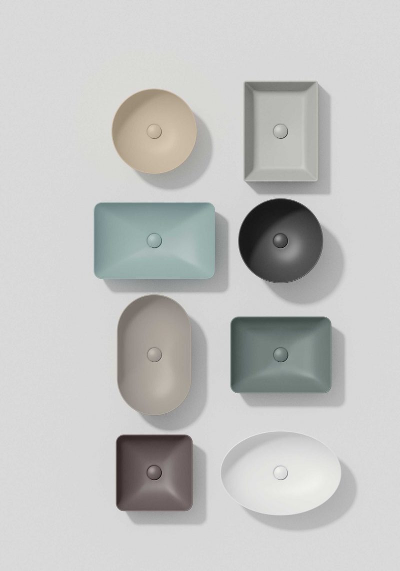 GSI Ceramica color elements, interior design for small bathrooms, bathroom, micro bathrooms, micro living
