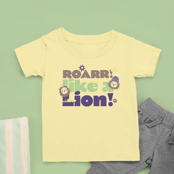 Roar Like A Lion yellow