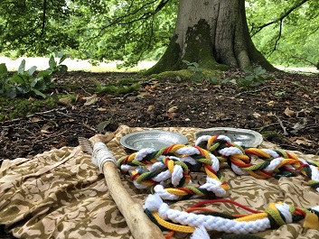 Handfasting natuurceremonie