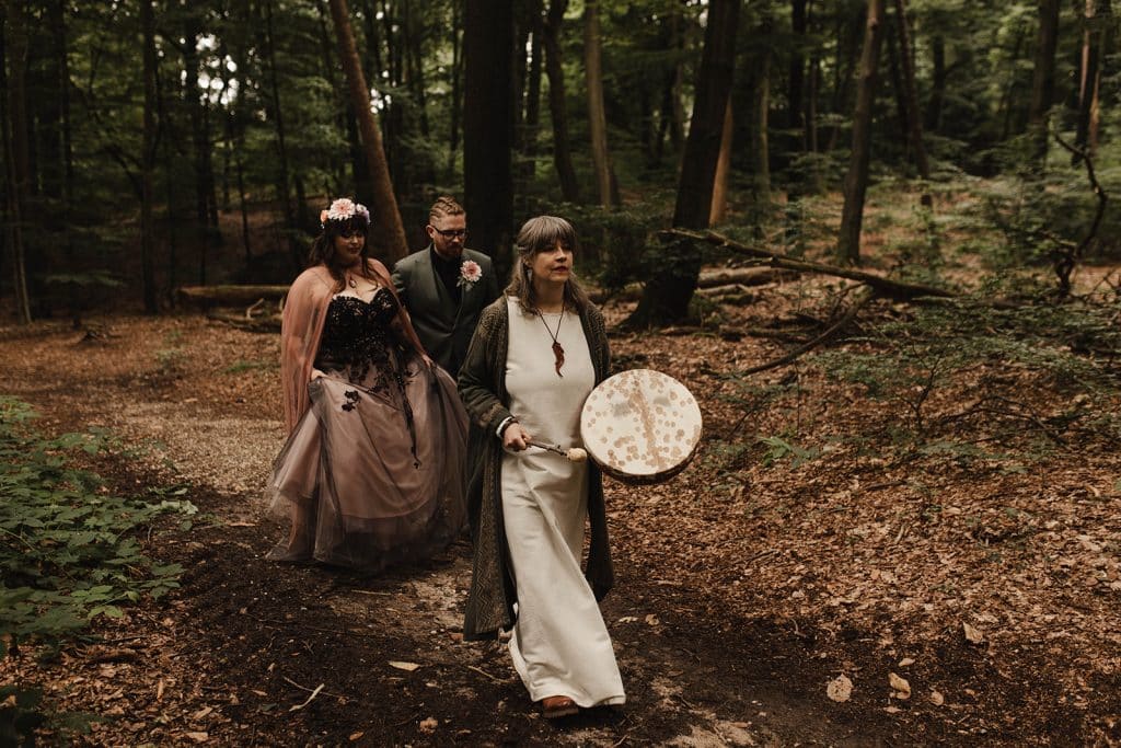 Handfasting Esmaralda en Rory