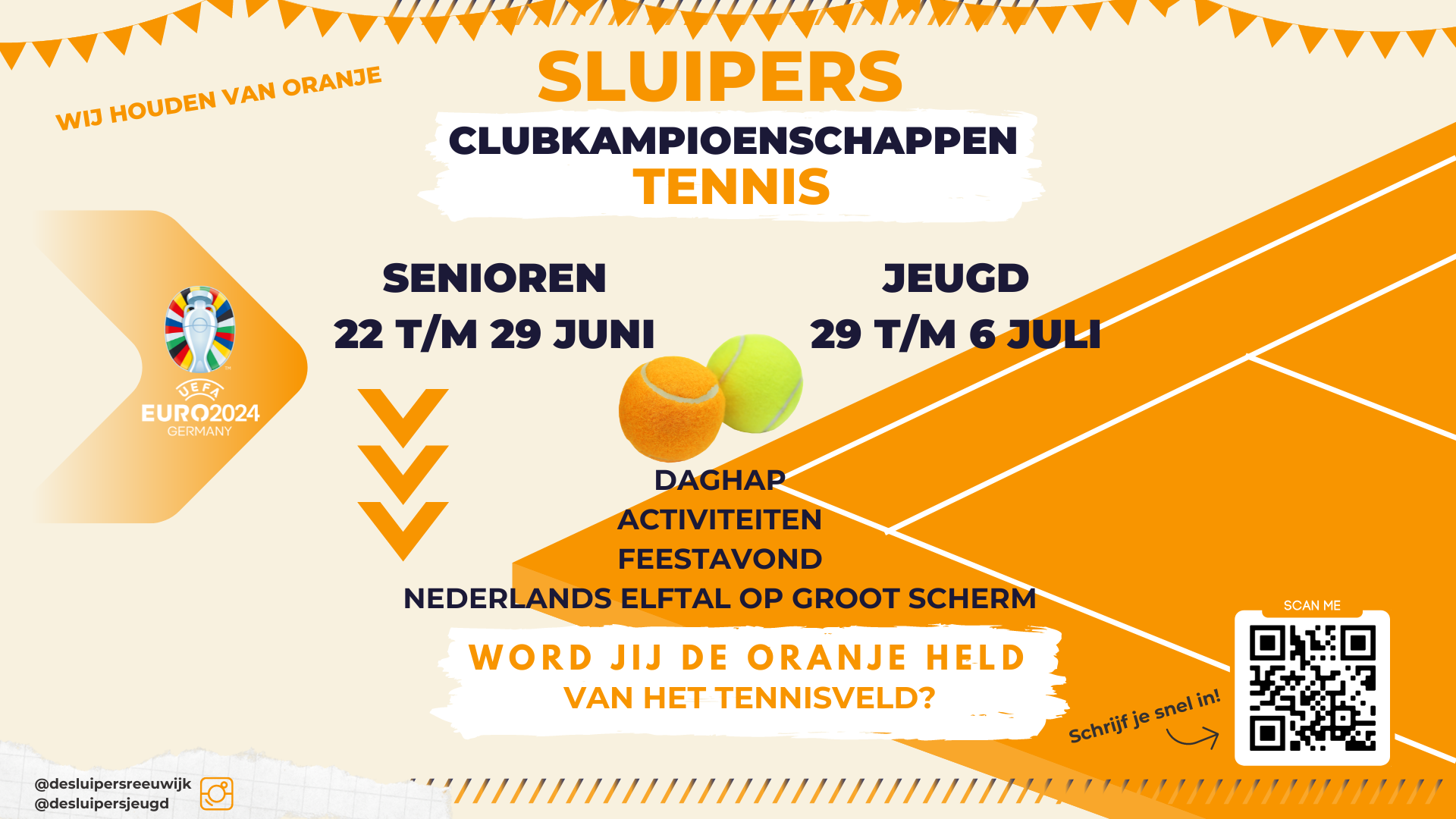 Clubkampioenschappen Tennis Senioren