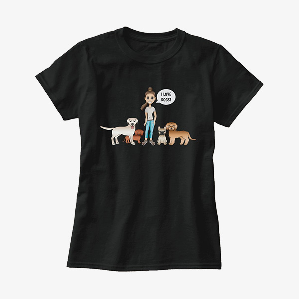 I Love Dogs T-shirt