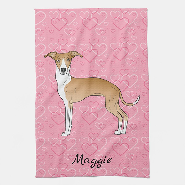 Italian Greyhound Kitchen Towel