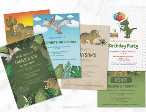 Dinosaurs Designs For Birthdays And More