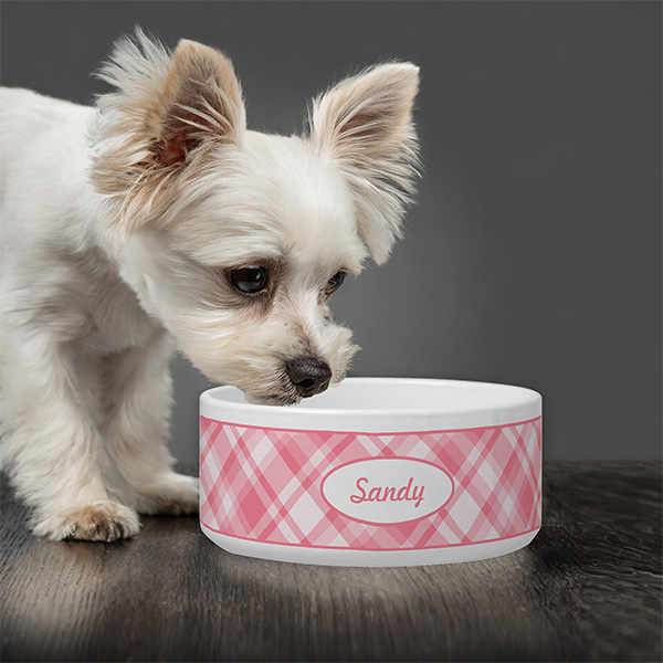 Faux Marble Pet Bowl