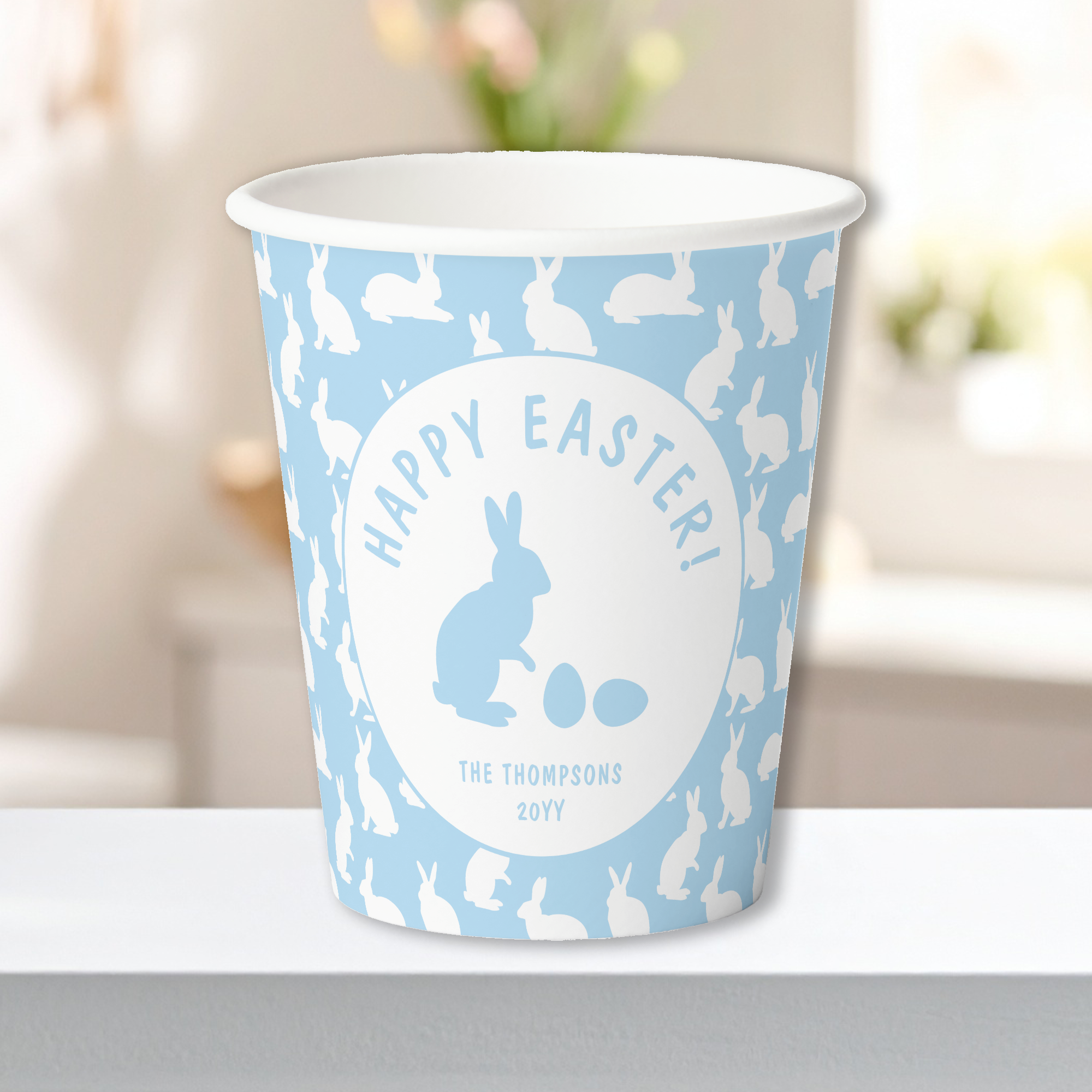 Blue And White Bunny Design Collection
