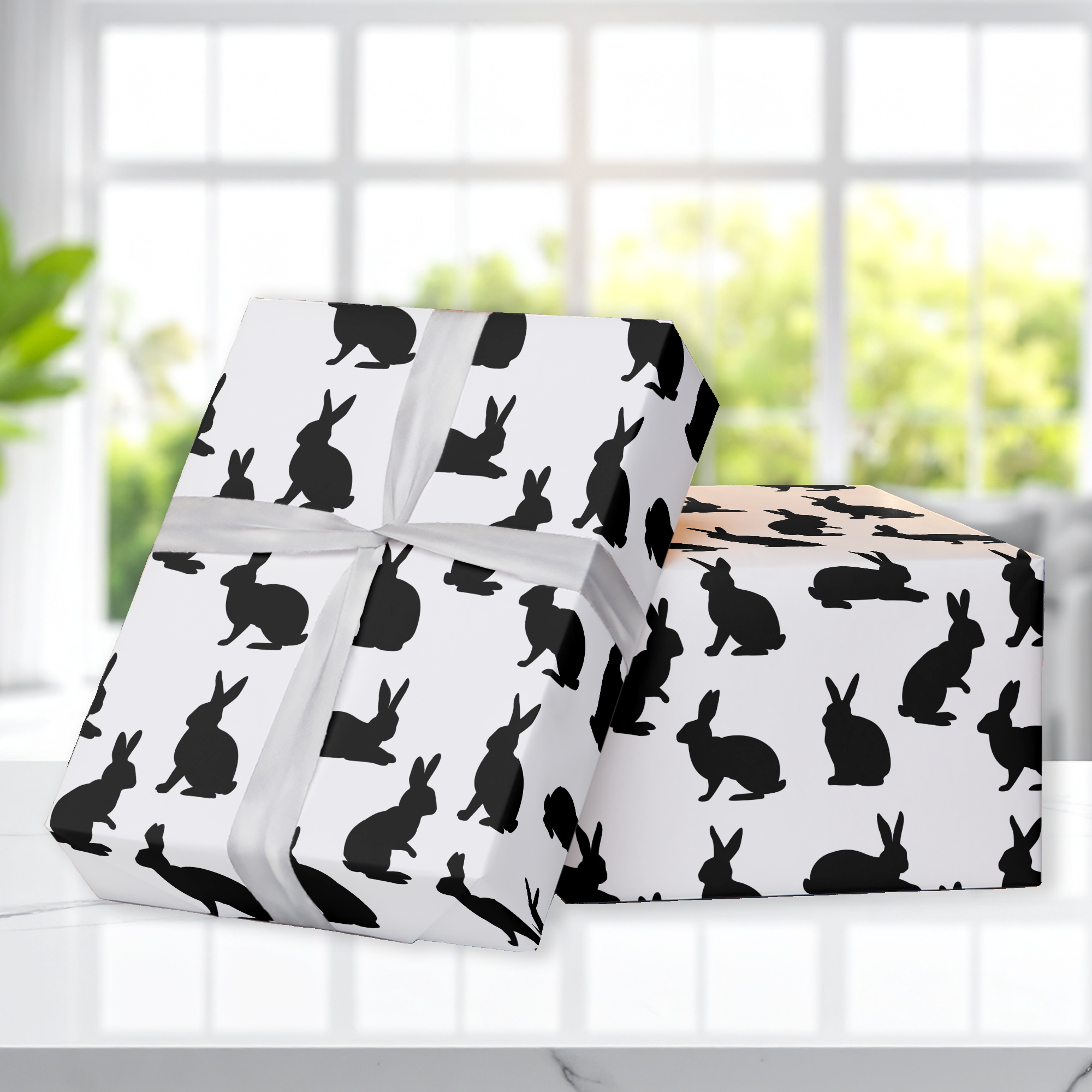 Black And White Bunny Design Collection