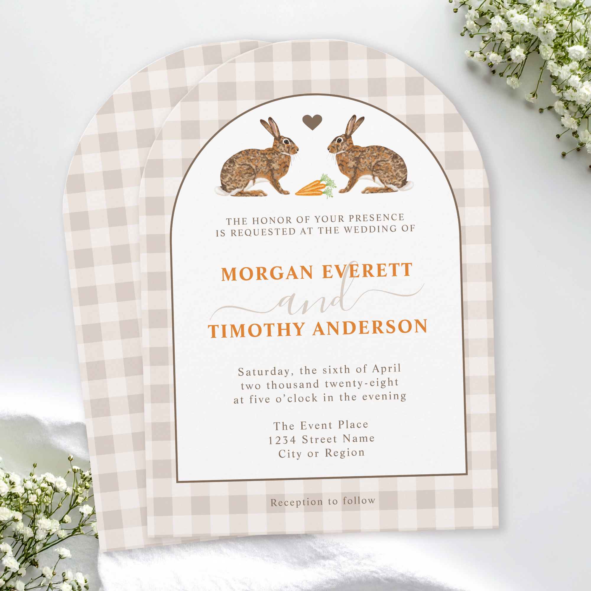 Rustic Hare Wedding Suite