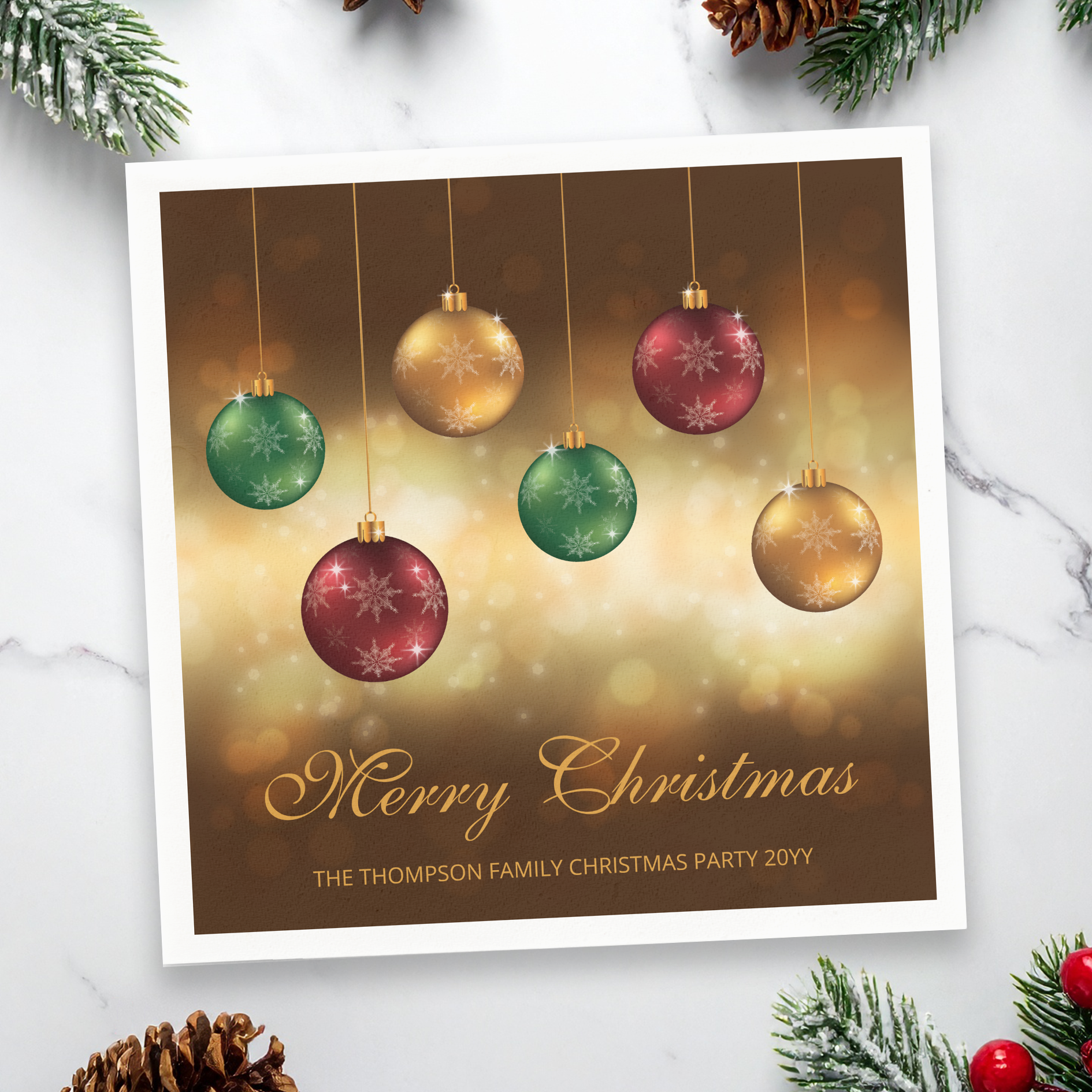 Christmas Paper Napkins