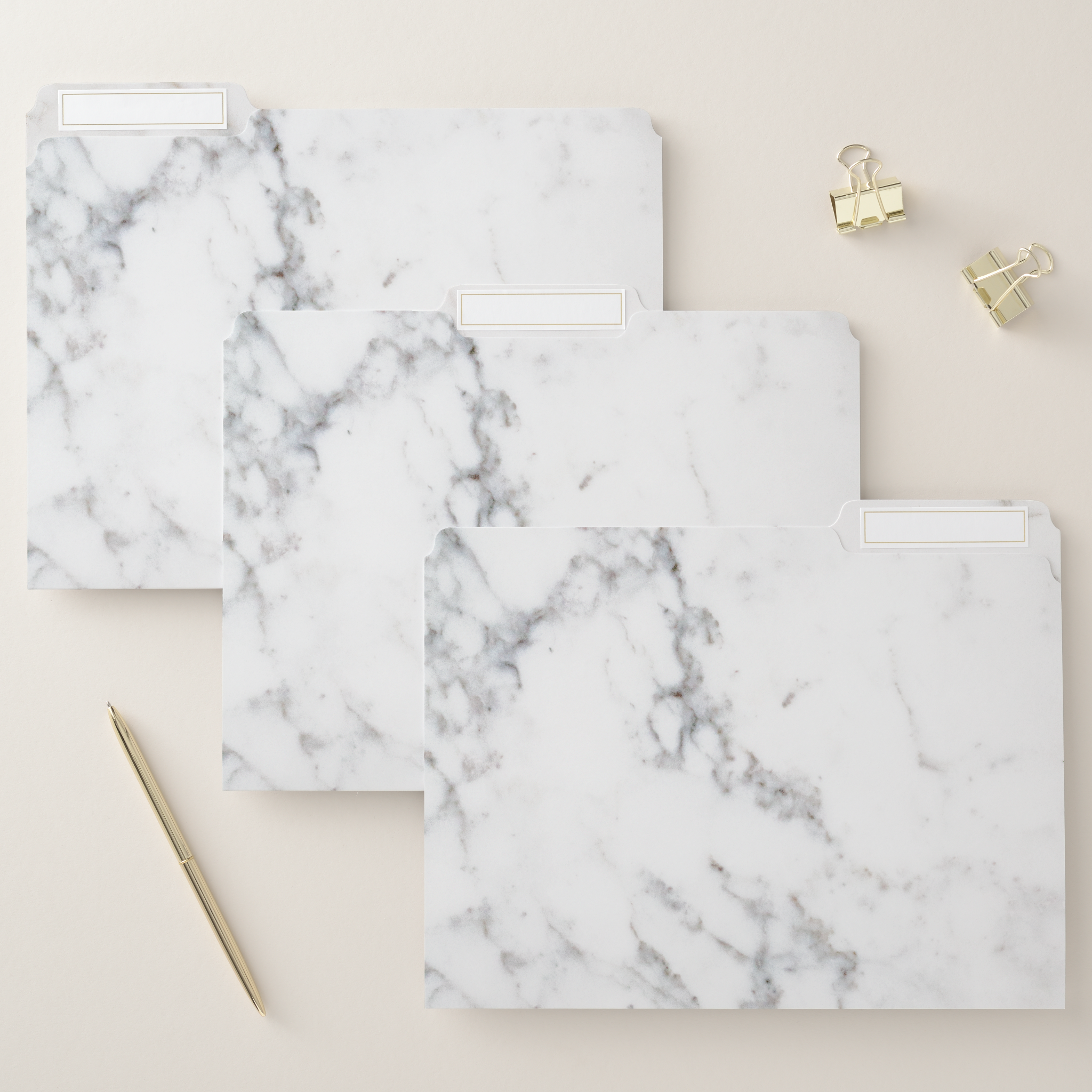 Faux White Marble Home And Living Collection