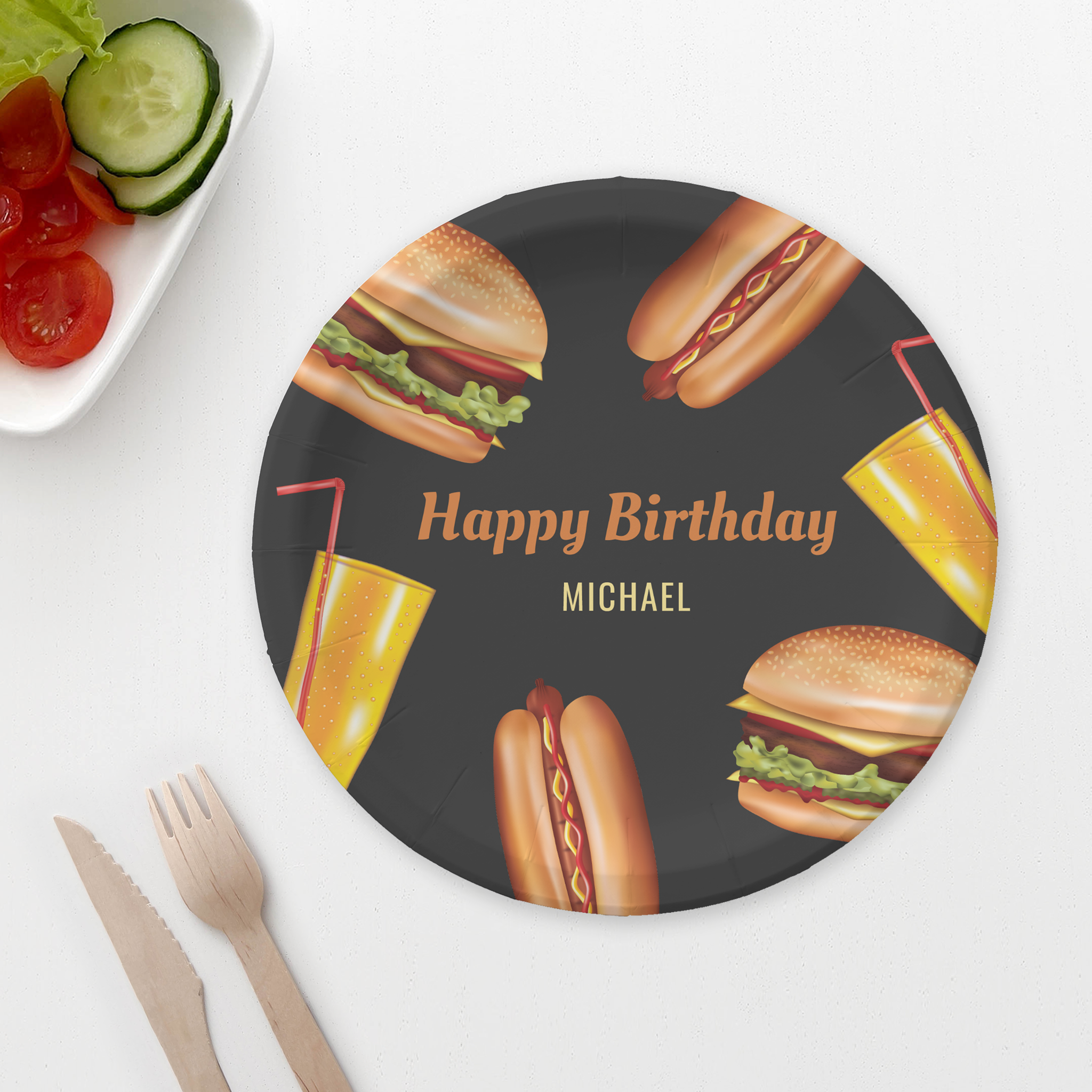 Birthday Paper Plates