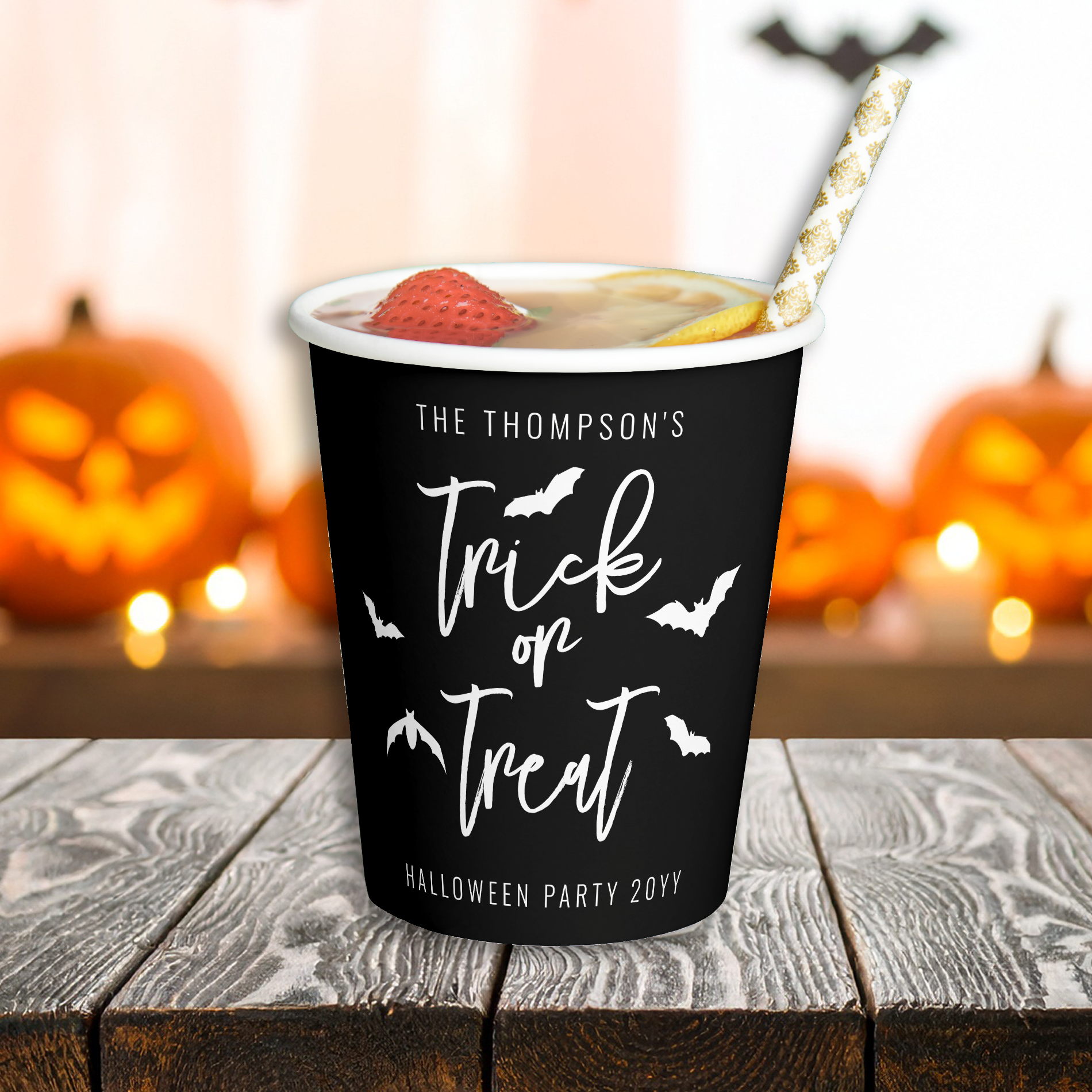 Halloween Paper Cups