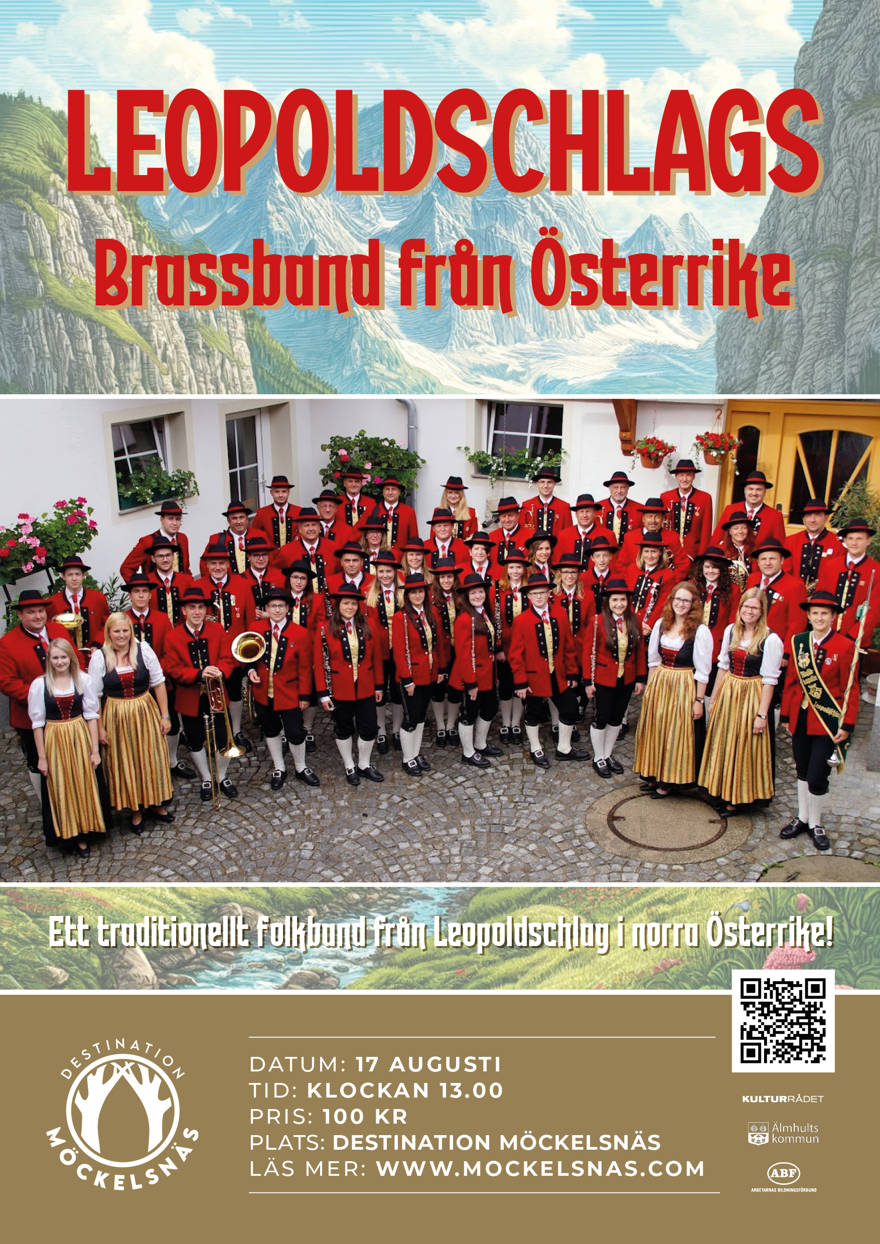Leopoldschlags brassband från Österrike 