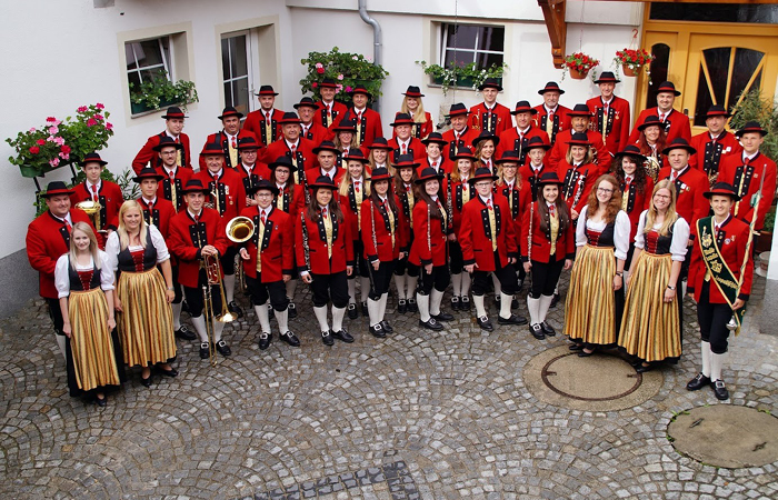 Leopoldschlags brassband från Österrike