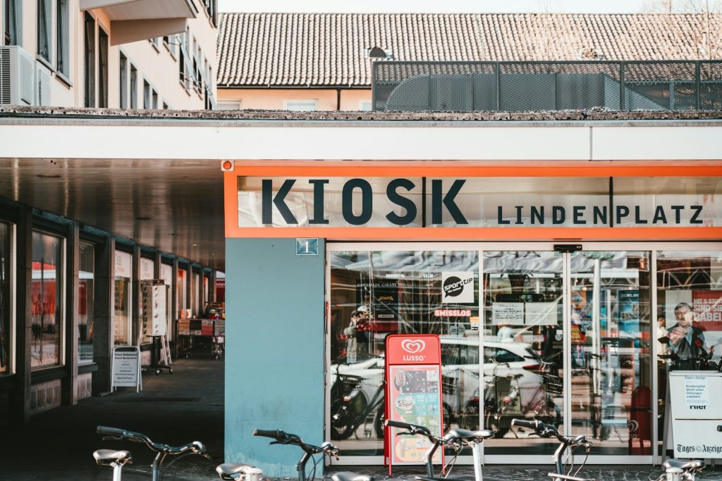 Er kiosker detailhandel