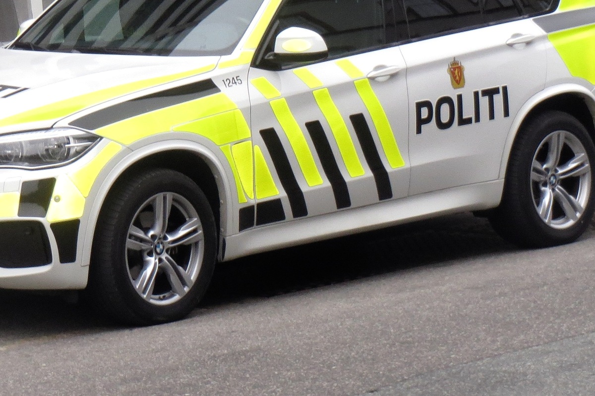 Politi med udrykning i Nysted