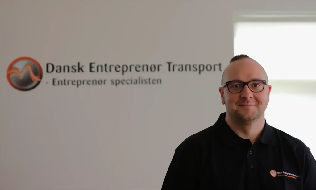 Anders Knudsen er kørselsleder hos Dansk Entreprenør Transport