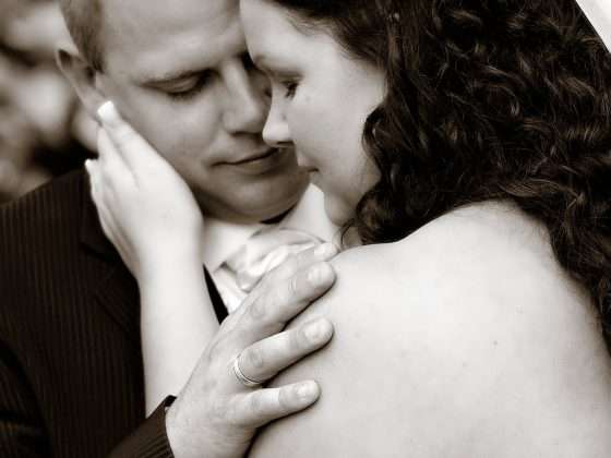 bryllupsfotograf bryllupsbillede intimt øjeblik